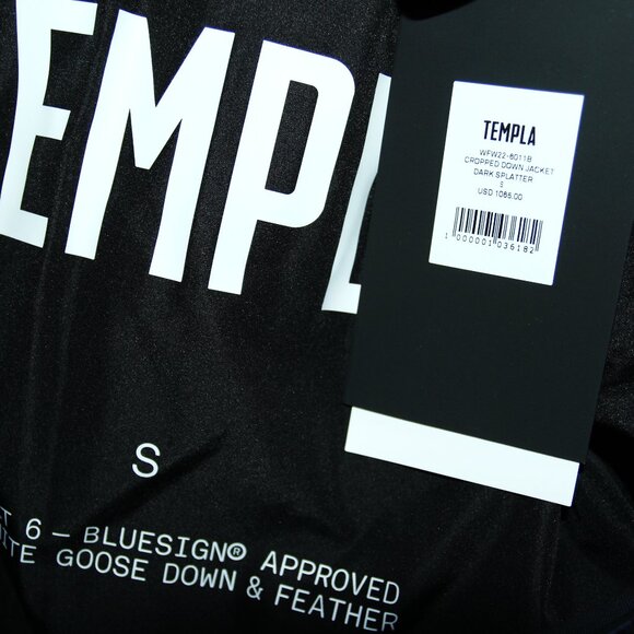BNWT AW22 TEMPLA CROPPED DOWN JACKET S - Picture 7 of 9